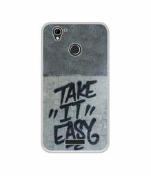 Amazon Brand - Solimo Designer Take It Easy UV Printed Soft Back Case Mobile Cover for Lyf Water 7S