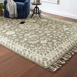 Stone & Beam Barnstead Floral Wool Rug