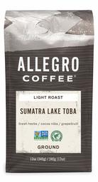 ALLEGRO COFFEE WTG Sumatra Lintong Ground Coffee, 12 OZ