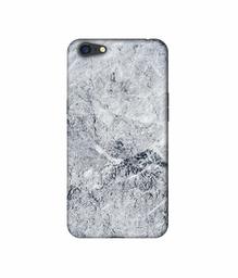 Amazon Brand - Solimo Designer Grayish Marble 3D Printed Hard Back Case Mobile Cover for Oppo A71