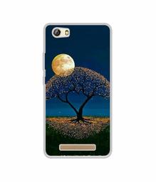 Amazon Brand - Solimo Designer Dark Night View UV Printed Soft Back Case Mobile Cover for Gionee Marathon M5 lite