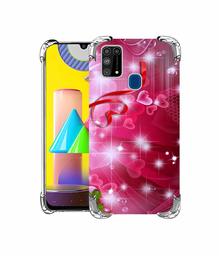 Amazon Brand - Solimo Designer Love UV Printed Soft Back Case Mobile Cover for Samsung Galaxy M31