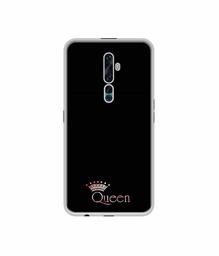 Amazon Brand - Solimo Designer Queen UV Printed Soft Back Case Mobile Cover for Oppo Reno2 F