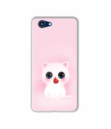 Amazon Brand - Solimo Designer Kitty UV Printed Soft Back Case Mobile Cover for Realme 1