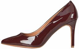 find. Encontrar. Mujer Mary Jane Pump Cerrado Toe Tacones Braun Chocolate Nude, 9.5 us