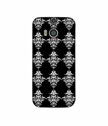 Amazon Brand - Solimo Designer Patterns 3D Printed Hard Back Case Mobile Cover for HTC One M8