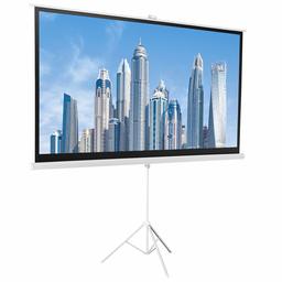 Amazon Basics 100 Inch 16: 9 Portable Projector Screen - White