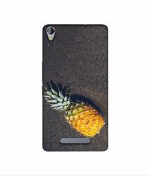 Amazon Brand - Solimo Designer Pineapple 3D Printed Hard Back Case Mobile Cover for Micromax Canvas Juice 3Plus Q394