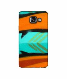 Amazon Brand - Solimo Designer Brush Art 3D Printed Hard Back Case Mobile Cover for Samsung Galaxy A3 (2016)