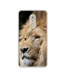 Amazon Brand - Solimo Designer Lion UV Printed Soft Back Case Mobile Cover for Lenovo K6 Note