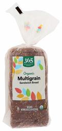 365 Everyday Value, Organic Multigrain Sandwich Bread, 18 slices