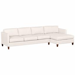 Amazon Brand – Stone & Beam Andover Modern Right Chaise Sofa Sectional, 126