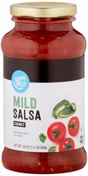 Amazon Brand - Happy Belly Mild Chunky Salsa, 24 Ounce