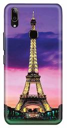 Amazon Brand - Solimo Designer Eiffel Tower 3D Printed Hard Back Case Mobile Cover for Vivo V9 / Vivo V9 Pro