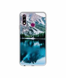 Amazon Brand - Solimo Designer Lake Mountain UV Printed Soft Back Case Mobile Cover for LG W10