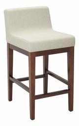 Amazon Brand – Rivet Mid-Century Modern Upholstered Low Back Kitchen Counter Height Stool, 37