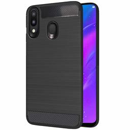 Amazon Brand - Solimo Protective Mobile Cover (Soft & Flexible Back Case) for Redmi 7 (Black)