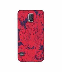 Amazon Brand - Solimo Designer Red Paint 3D Printed Hard Back Case Mobile Cover for Samsung Galaxy S5 i9600