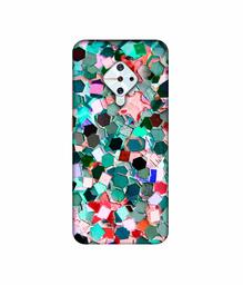 Amazon Brand - Solimo Designer Multicolor Stone 3D Printed Hard Back Case Mobile Cover for Vivo S1 Pro