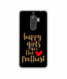 Amazon Brand - Solimo Designer Happy Girls are The Prettiest UV Printed Soft Back Case Mobile Cover for 10.or G