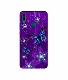 Amazon Brand - Solimo Designer Butterflies 3D Printed Hard Back Case Mobile Cover for Huawei Y9 (2019)