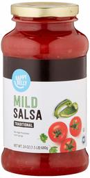 Amazon Brand - Happy Belly Traditional Mild Salsa, 24oz (Previously Solimo)