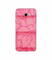 Amazon Brand - Solimo Designer Pink Flower Banch Print On Cloth 3D Printed Hard Back Case Mobile Cover for Samsung Galaxy J4 Plus