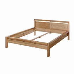 Alkove - Hayes - Modern massief houten bed Tvill, natuurlijk eiken, King Bed. 180 x 200 cm Natuurlijk