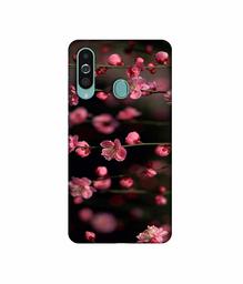 Amazon Brand - Solimo Designer Pink Flowers 3D Printed Hard Back Case Mobile Cover for Samsung Galaxy M40