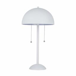 Amazon Brand – Rivet Dome-Shaped Table Lamp, Aster Modern, with Bulb, 21