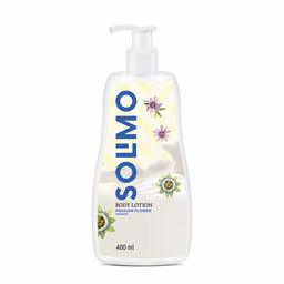 Amazon Brand - Solimo Passion Flower Body Lotion, No Paraben, Sulphates, Phthlates, Mineral Oil, 100% Vegan, 400 ml