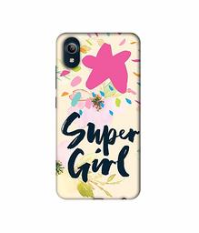 Amazon Brand - Solimo Designer Super Girl 3D Printed Hard Back Case Mobile Cover for Vivo Y91i