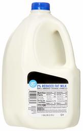 Amazon Brand - Happy Belly 2% Reduced Fat Milk, Gallon, 128 Ounces