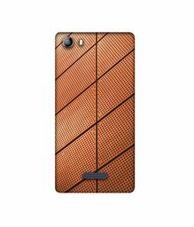 Amazon Brand - Solimo Designer Leather Texture 3D Printed Hard Back Case Mobile Cover for Micromax Canvas 5 E481