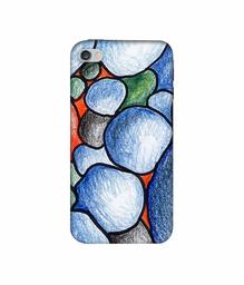 Amazon Brand - Solimo Designer Pebbles Drawing 3D Printed Hard Back Case Mobile Cover for Apple iPhone 4 / 4S