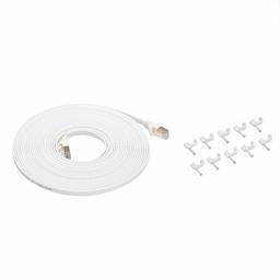 AmazonBasics Cat 7 Gigabit Ethernet Patch Internet Cable, Flat