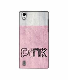 Amazon Brand - Solimo Designer Pink 3D Printed Hard Back Case Mobile Cover for VIVO Y15