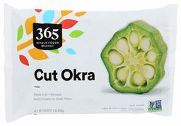 365 Everyday Value, Cut Okra, 16 oz, (Frozen)