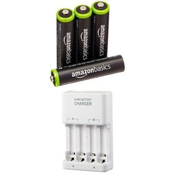 Amazon basic rechargeable NiMH AAA batteries