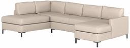 Amazon Brand – Rivet Edgewest Low Back Modern Left U-Sectional, 117