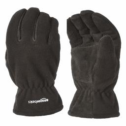 AmazonBasics Cold Proof Thermal Winter Work Gloves, Black, S