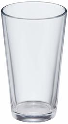 AmazonCommercial Beer Glasses, Barware Tumbler Mixing Glass, 16 oz, Set of 12