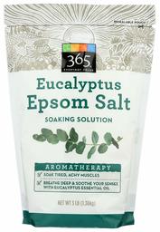 365 Everyday Value, Epsom Salt, Eucalyptus, 3 lb