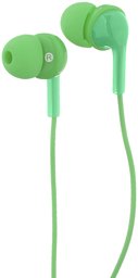 AmazonBasics In-ear Headphones with Mic, Green