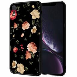 Amazon Brand - Solimo Designer Floral Printed Hard Back Case Mobile Cover for Apple iPhone XR (D1160)