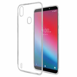 Amazon Brand - Solimo Mobile Cover for Lava Z52 Pro (Soft & Flexible Back Case), Transparent