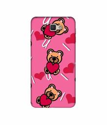 Amazon Brand - Solimo Designer Heart Holding Bear 3D Printed Hard Back Case Mobile Cover for Samsung Galaxy J5 Prime