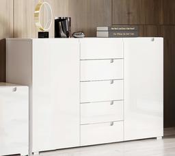 Sideboard with 2 doors and 5 drawers