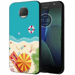 Amazon Brand - Solimo Designer Beach Printed Hard Back Case Mobile Cover for Moto G5S Plus (D1217)