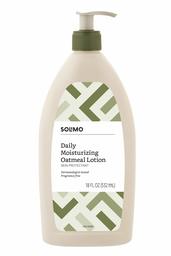 Amazon Brand - Solimo Daily Moisturising Oatmeal Lotion Skin Protectant, Dermatologist Tested, Fragrance Free, 18 Fluid Ounce